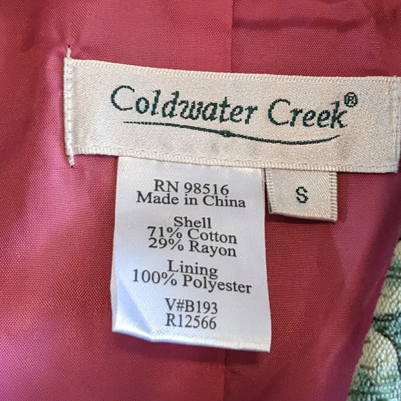 Coldwater Creek Floral Jacket - Picture 2 of 4